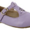 Ballerinas Infantiles Croco Kids con Hebilla Púrpura Claro