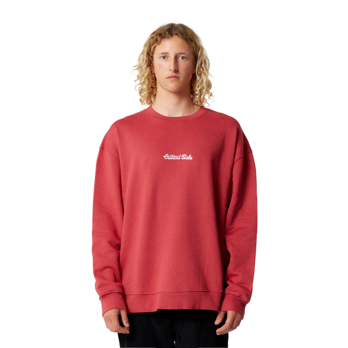 Buzo Critical Slide Ten Ounce - Rojo 