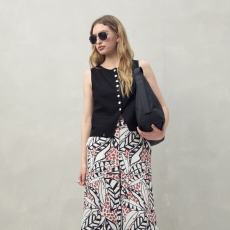 PANTALÓN ALESSIO PRINT Crudo