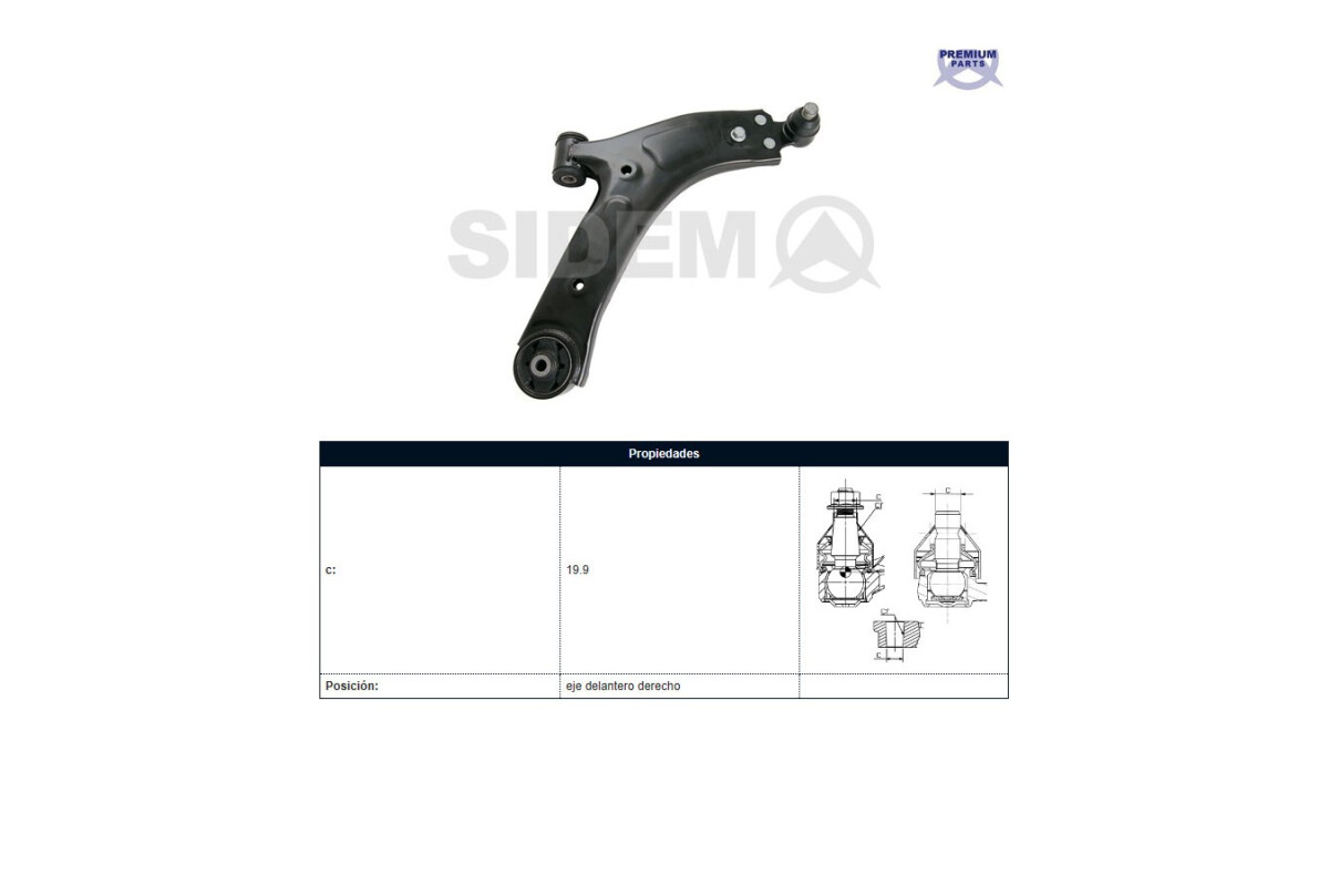 Parilla De Susp Del Hyundai H1 Carroceria Tq Starex 05-25 Der Parilla De Susp Del Hyundai H1 Carroceria Tq Starex 05-25 Der