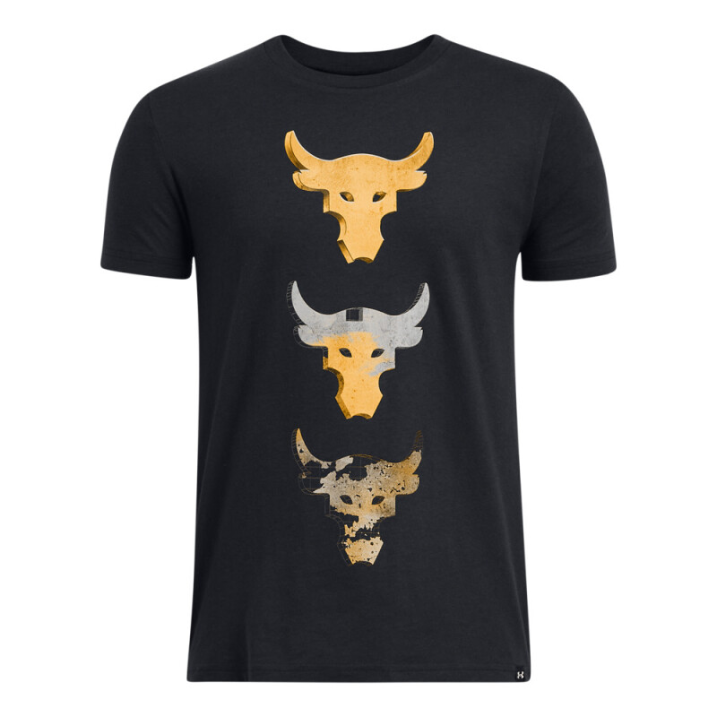 UA Pjt Rck B Three BB SS-BLK BLK-001