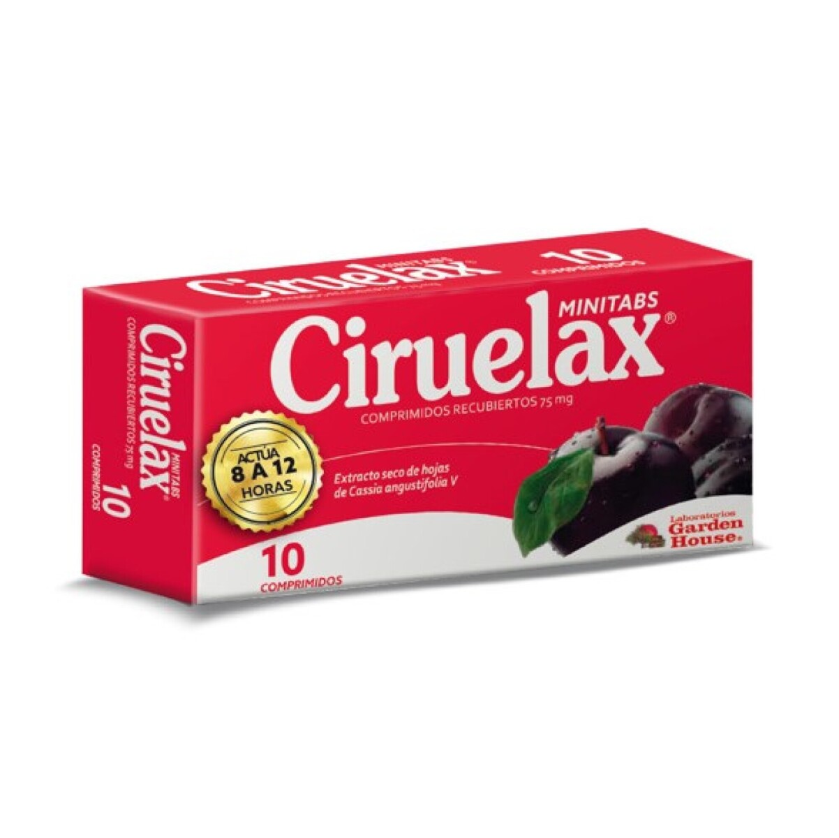 CIRUELAX MINITABS 10 COMPRIMIDOS RECUBIERTOS 