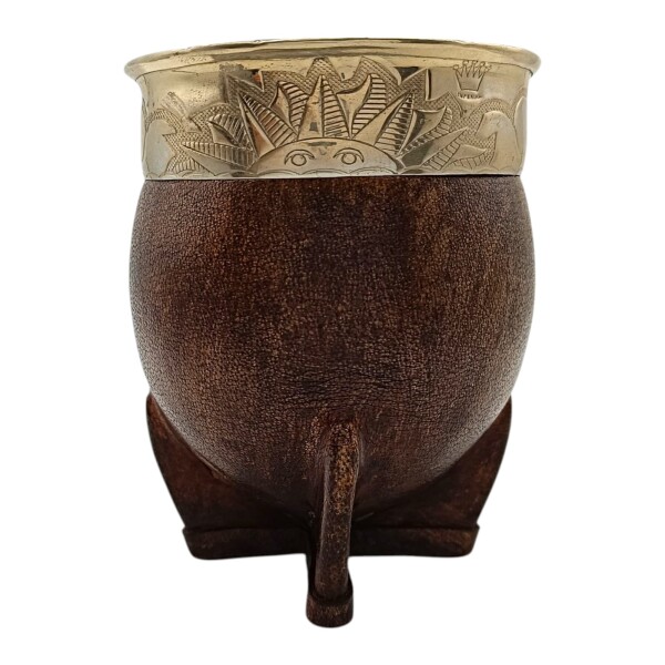 Mate Imperial con apliques en bronce - ALPACA - 05 marrónuniforme