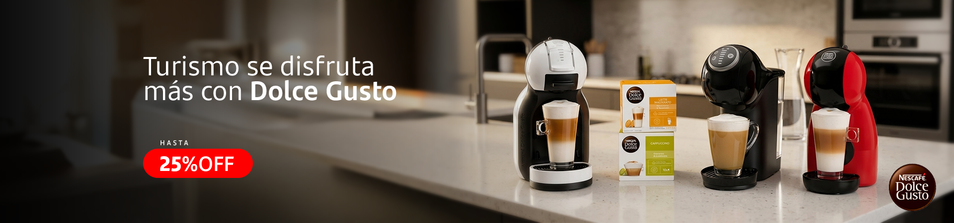 Dolge Gusto en Turismo