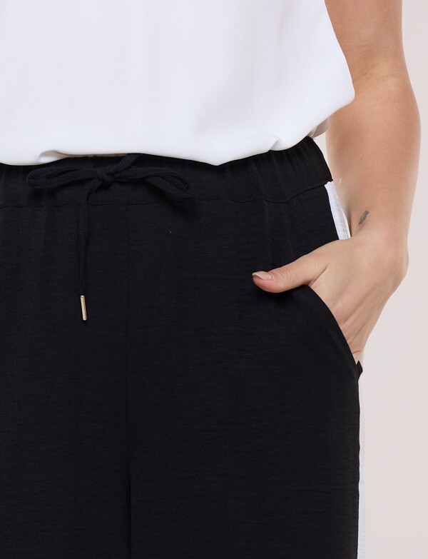 Pantalón Cordel NEGRO/BLANCO