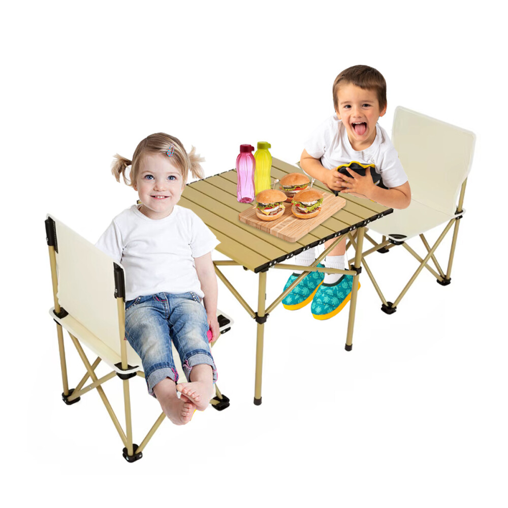 Juego Infantil de Mesa Cuadrado Con 2 Sillas Juego Infantil de Mesa Cuadrado Con 2 Sillas