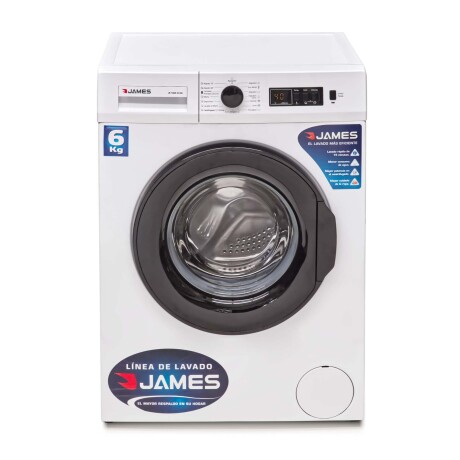 LAVARROPAS JAMES 6-KG BLANCO LR 1006 G5 BL