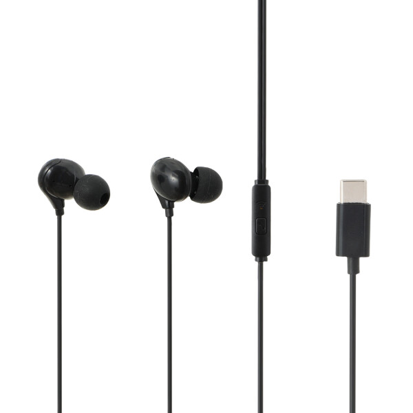 Auriculares USB-C negro