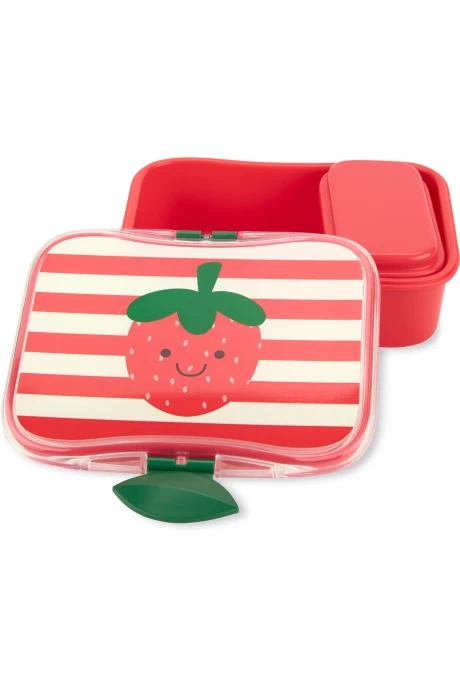 Tupper lonchera 2 en 1, diseño frutilla Tupper lonchera 2 en 1, diseño frutilla
