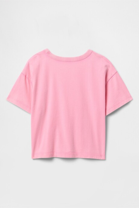 Remera Washed Toddler Niño May Pink