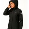 Campera Taslon Dama Negra