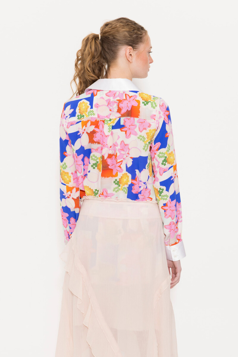 CAMISA PIXEL Multicolor