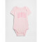 V-VALUE SS GRPH BS SP FAM PINK GINGHAM