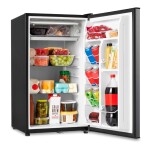 FRIGOBAR 93 LTS. - CONGELADOR - COMPRESOR - SILVER acero inoxidable