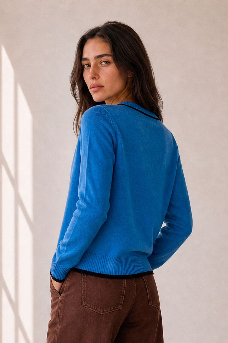 CARDIGAN VIVI AZUL