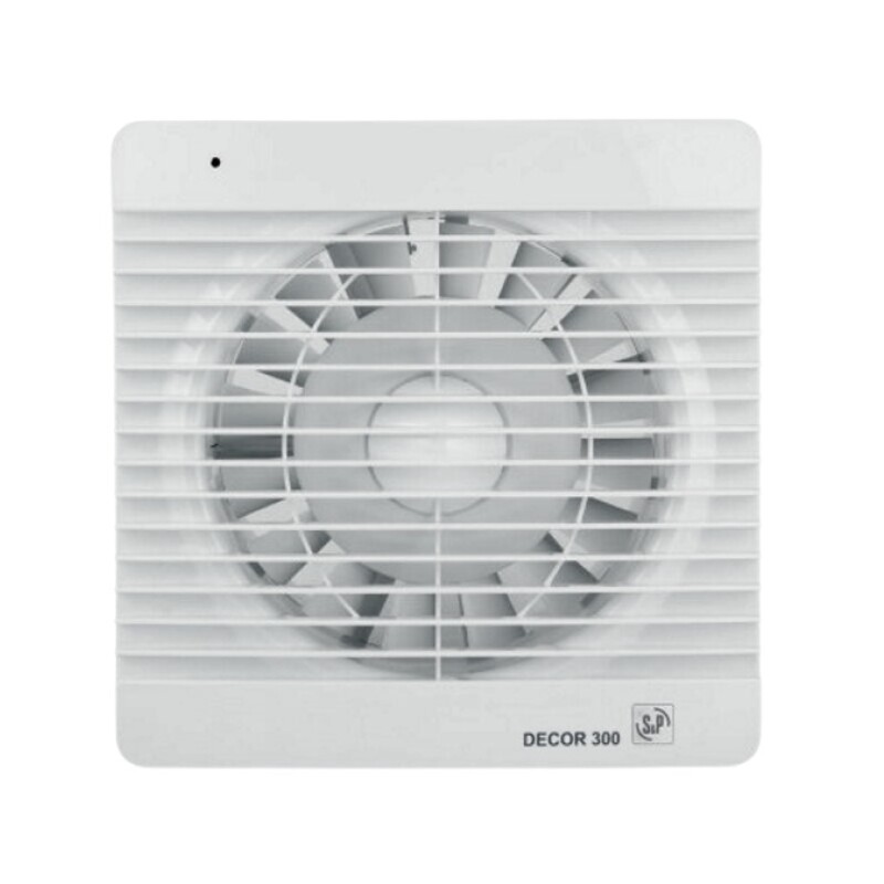 EXTRACTOR DECOR 300S P/ BAÑO CAUDAL 300M3/H SOLER Y PALAU EXTRACTOR DECOR 300S P/ BAÑO CAUDAL 300M3/H SOLER Y PALAU