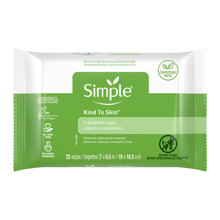 SIMPLE KTS CLEANSING FACIAL WPS 25UND única