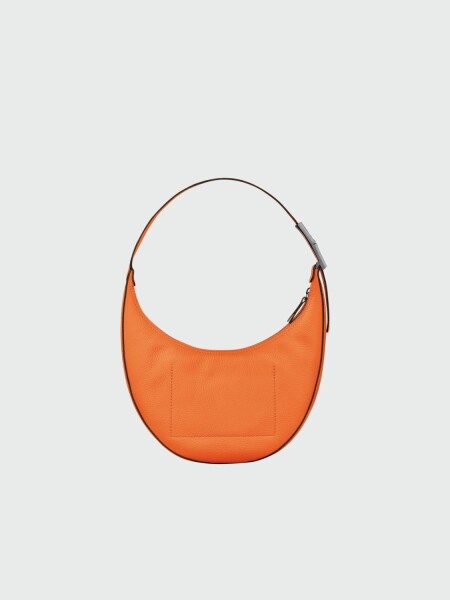 Longchamp -Cartera hobo M, Roseau Essential Naranja