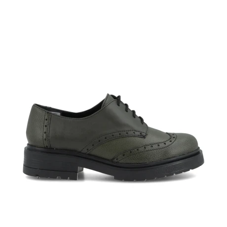 ZAPATO VENET - CUERO AMERO VERDE