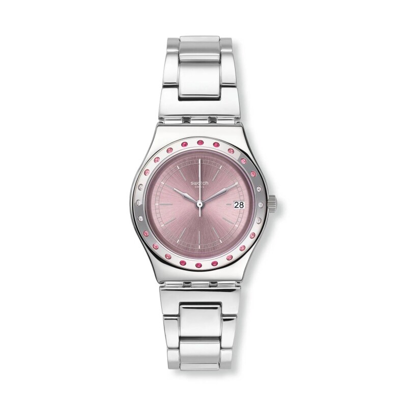 Reloj Swatch Pinkaround de acero YLS455G Reloj Swatch Pinkaround De Acero Yls455g