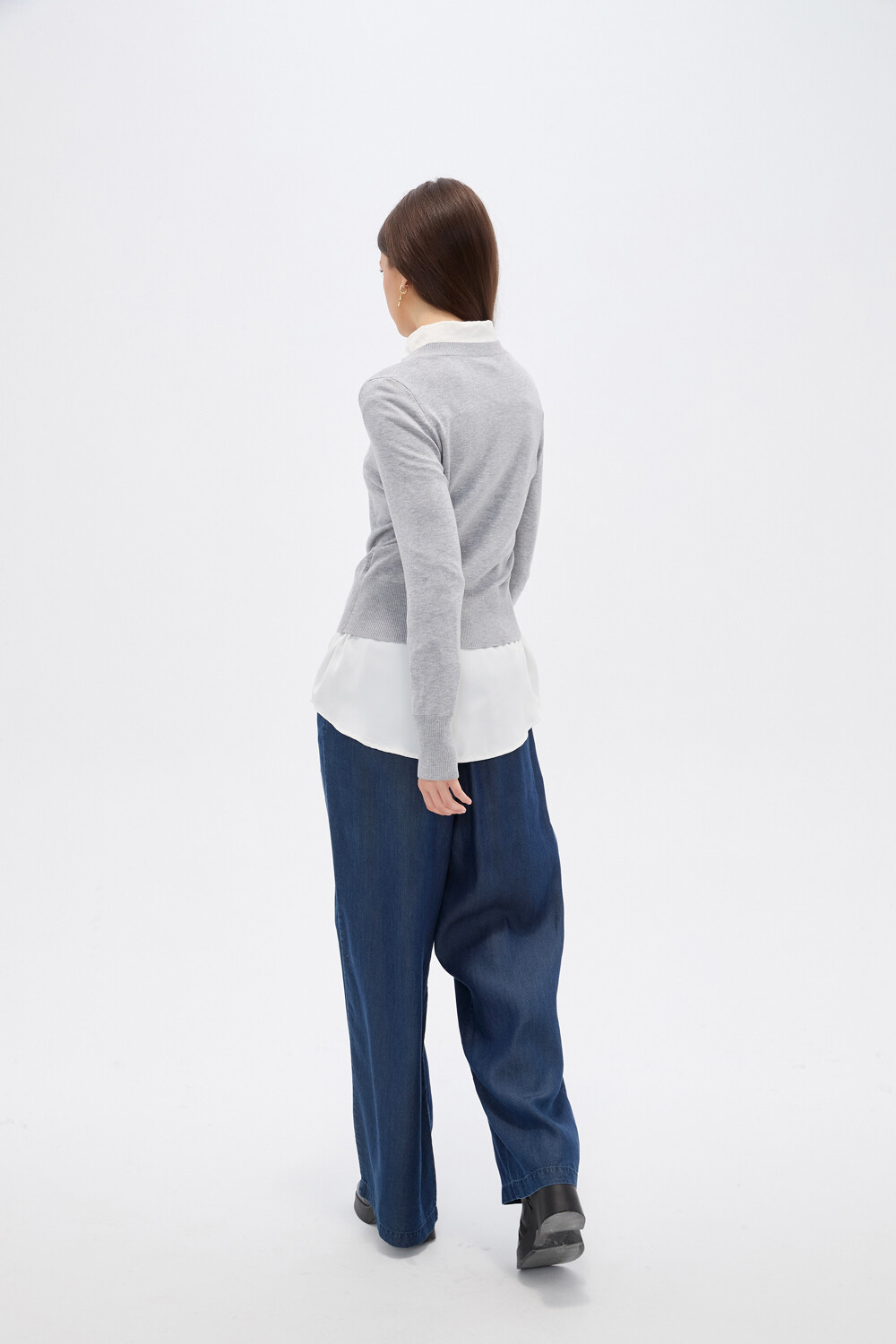 Saco Sylven Gris Melange Medio