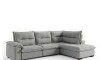 Sillón 5 Cuerpos con Chaise Retráctil y Reclinable - Cesky Gris Izquierdo