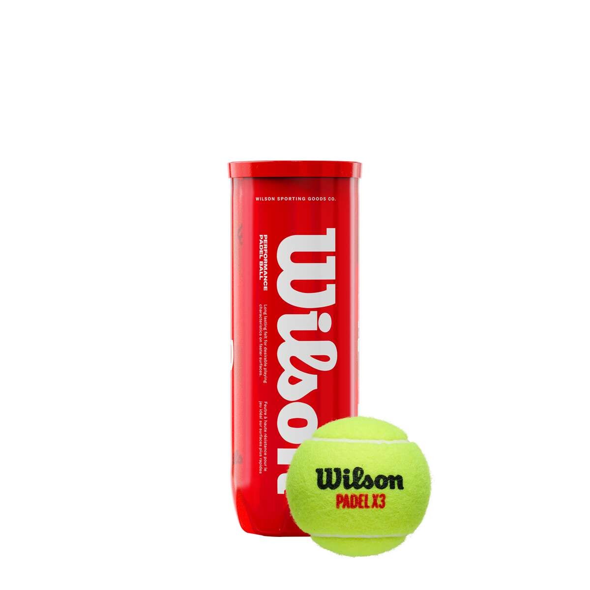 Pelota Tubo X3 Pelotas Padel Performance Unisex - Negro 