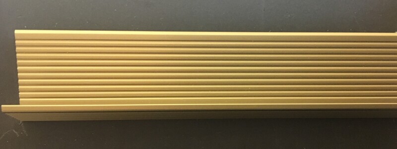 VARILLA AMERICANA NP VARILLA ALUMINIO AMERICANA S/GARRA CHAMPAGNE NP1257AM