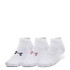 Medias Unisex Under Armour x3 Essential Blanco