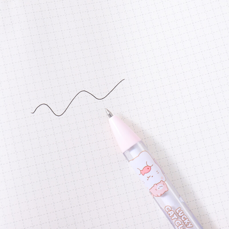 Lapicera Patita De Gato - Gel Negro 0,5 Mm Lapicera Patita De Gato - Gel Negro 0,5 Mm