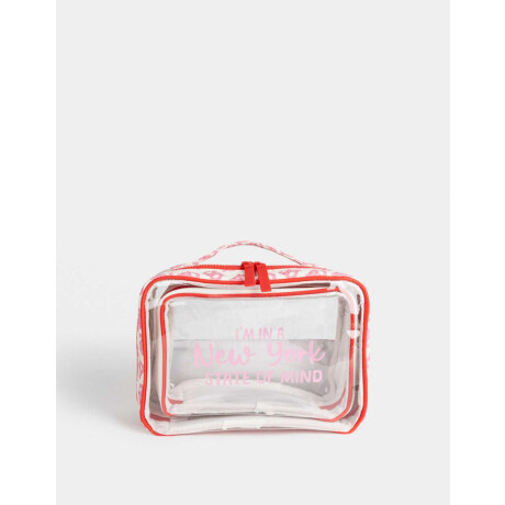 Porta Cosméticos Combinación Bicolor