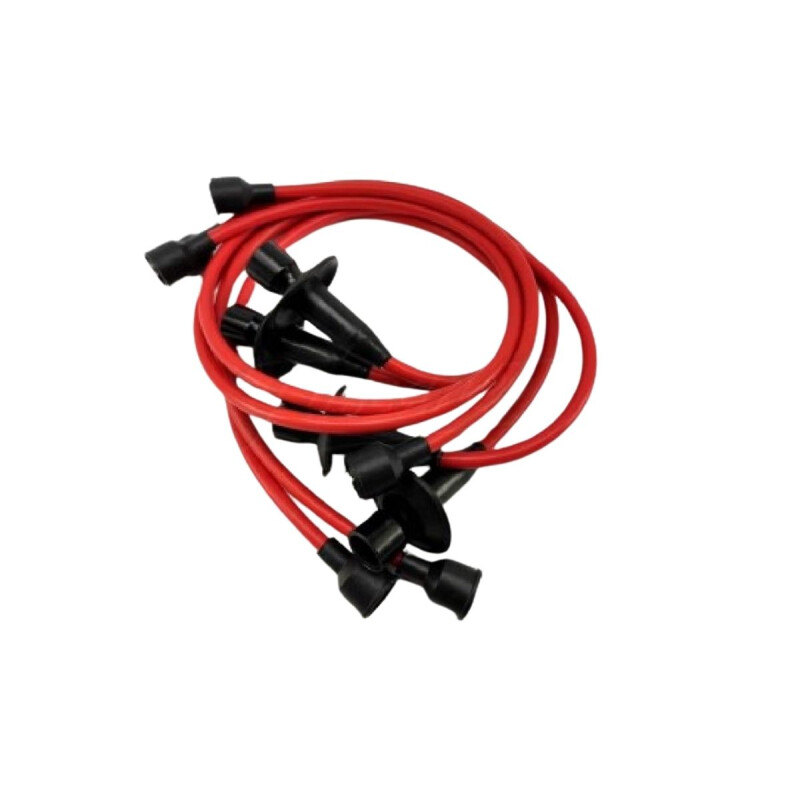 JUEGO CABLE DE BUJIA FUSCA ROJO Juego Cable De Bujia Fusca Rojo