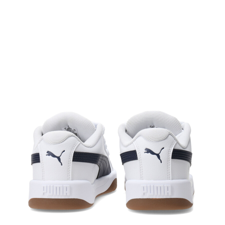Championes de Niños Puma Park Life Style Easy Jrs. Blanco - Azul Marino