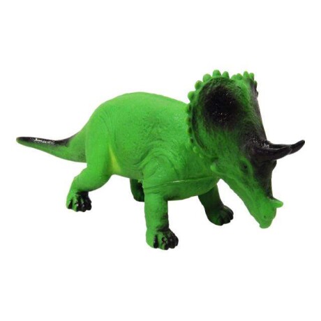 Dinosaurio De Goma Con Sonido Triceraptor Unica