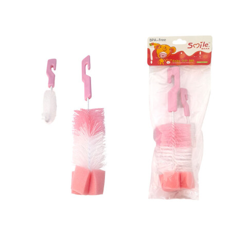 Cepillo limpia mamadera 2 pcs Cepillo Limpia Mamadera 2 Pcs