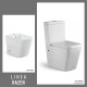 JUEGO DE LOZA SANITARIA HAZEN BLANCO PARA BAÑO CON TAPA BLANCO