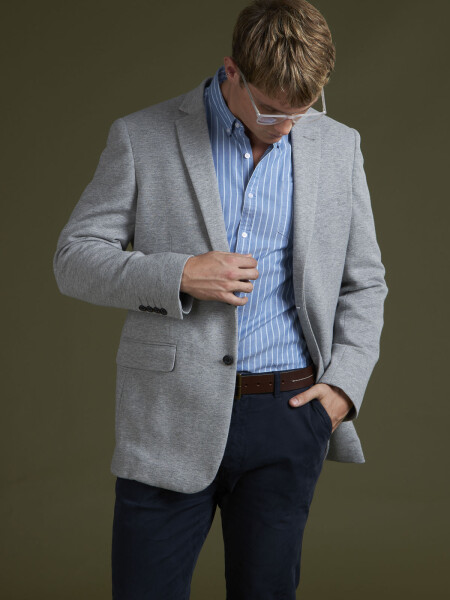 BLAZER DON 2.0 GRIS MELANGE