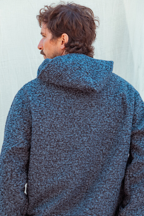 Buzo Pibe Vol2 Azul / Bordeaux