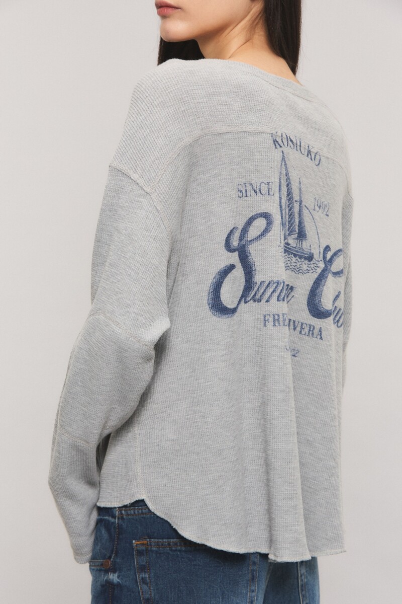 BUZO SUMMER CLUB Gris