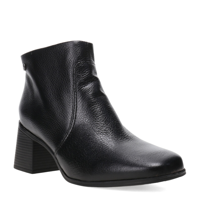 Bota de Mujer Bottero caña baja con taco. Ref 361806 Negro