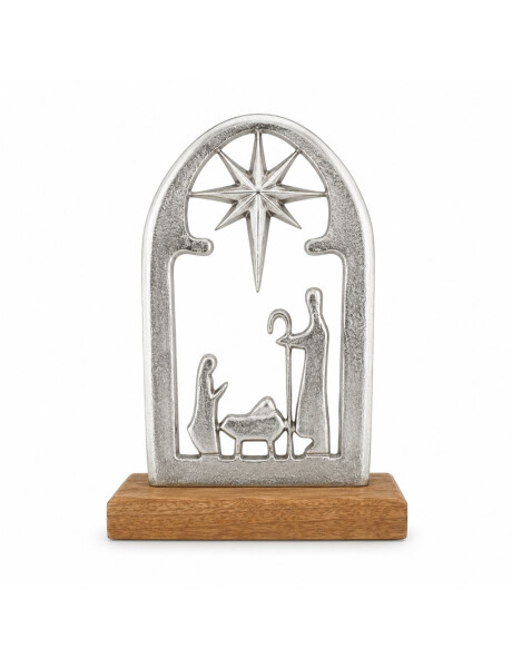 PESEBRE METAL 27X18 CM. PESEBRE METAL 27X18 CM.