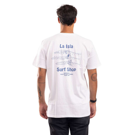 Remera La Isla Swell White