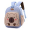 Mochila de Capibara chica Celeste