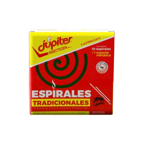 Espirales JUPITER x10 Unidades Espirales JUPITER x10 Unidades
