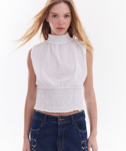 Blusa Flush Blanco