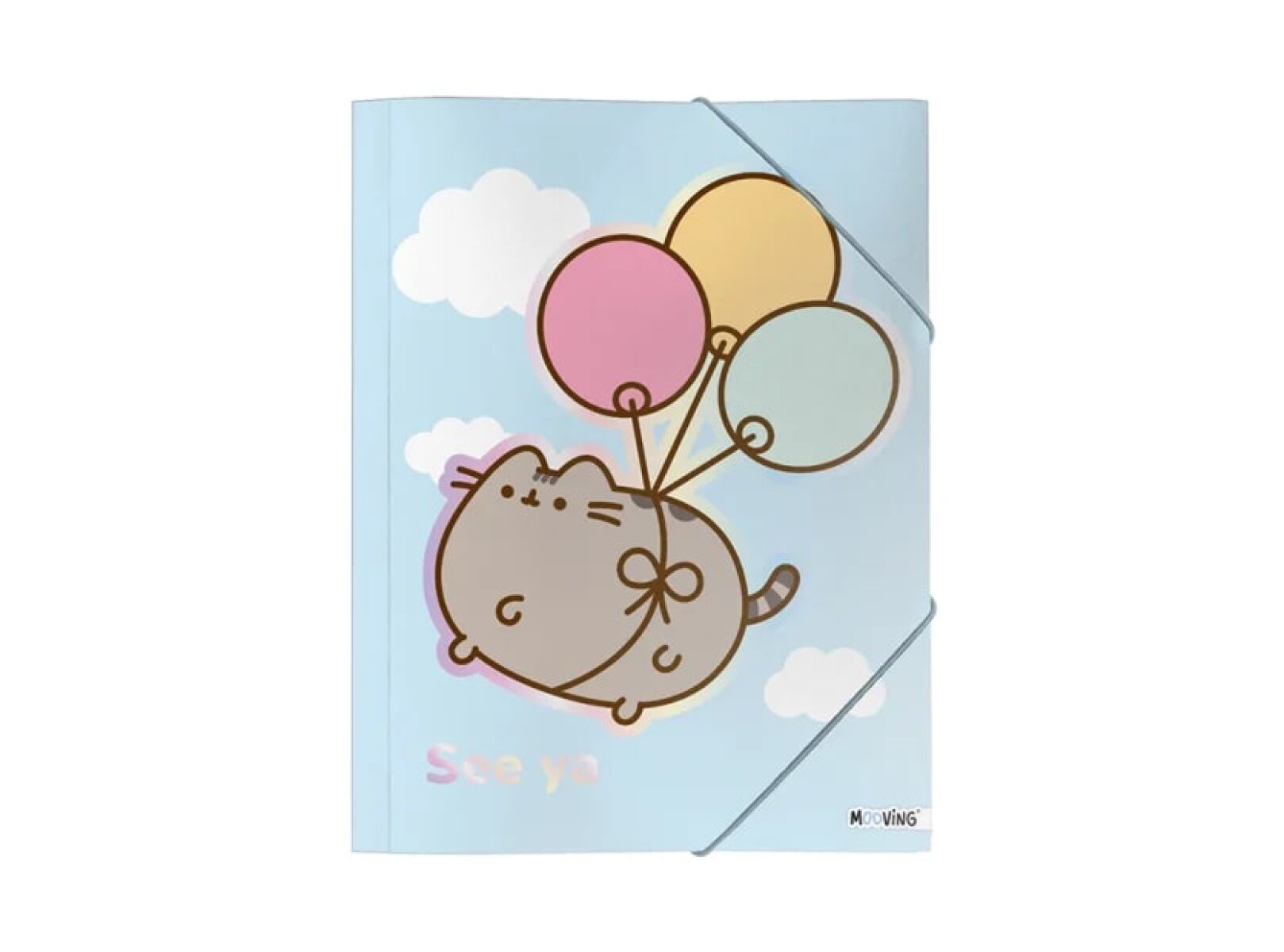 Carpeta con Elastico Licencias - Pusheen Globos 