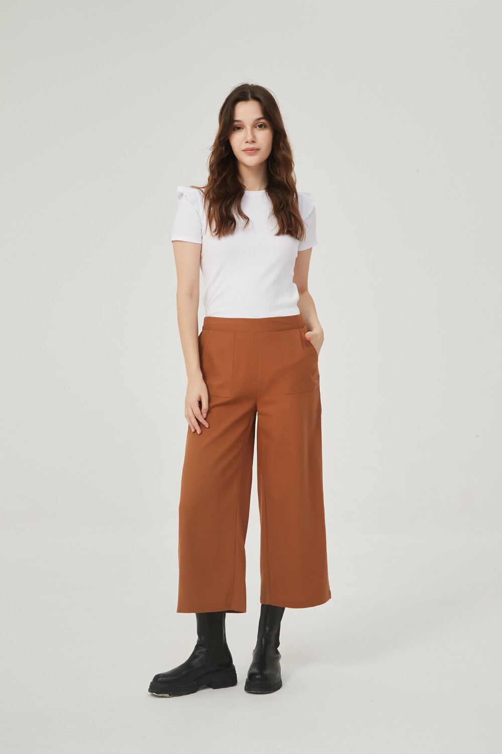 Pantalon Sanguin Marfil / Off White