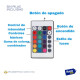 Pack X 4 Bombitas Lamparas Colores Led Con Control Blanco