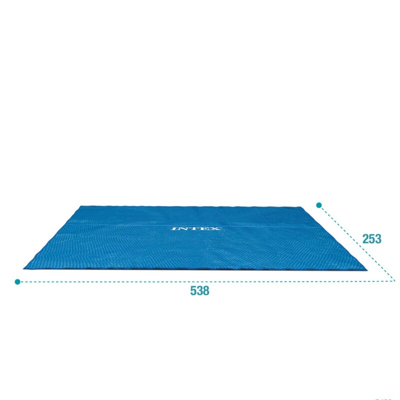 INTEX COBERTOR LONA SOLAR PARA PISCINA RECTANGULAR 5.49 X 2.74 M Intex Cobertor Lona Solar Para Piscina Rectangular 5.49 X 2.74 M
