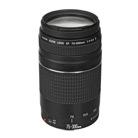 Lente Canon Ef-s 75-300mm F/5.6 Aumento Máximo 0,25x\n 001